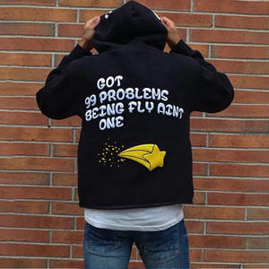 Sweat à capuche streetwear décontracté avec impression en relief, fabrication sur mesure, logo et design personnalisés, taille standard, style pull-over, sweats à capuche en relief - Product Image 1