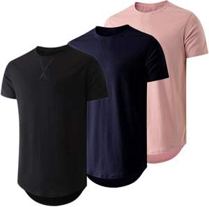 T-shirt pour homme en coton 100% écologique respirant, imprimé en sérigraphie, service OEM, prix de gros abordable - Product Image 6