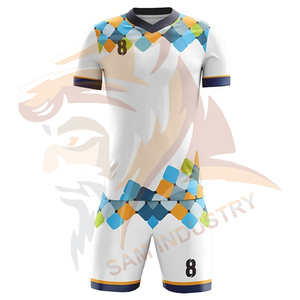 Adults Size Breathable Lightweight Eco-Friendly Polyester Soccer Uniforms Set Customized Logo for Men Football Training Latest - Product Image 2