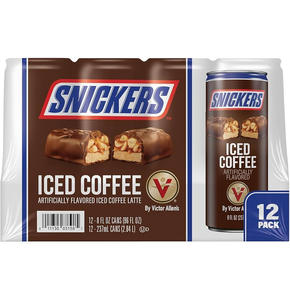 Café Helado Snickers Original 237ml para Reventa - Proveedor Confiable para Salas de Descanso, Hoteles y Servicios de Catering - Product Image 1