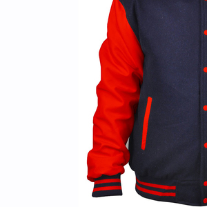 Wholesale custom varsity <b>jacket</b> for <b>men</b> women personalized college baseball coat <b>warm</b> fashion <b>jacket</b> factory direct - Product Image 2