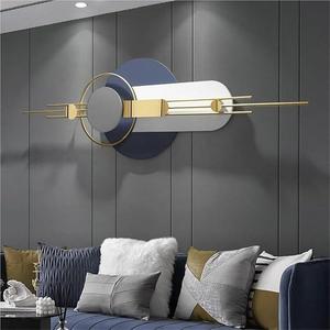 DAYSTAR TRADE Abstract <b>Geometric</b> Rectangle Metal <b>Wall</b> Sculpture Modern <b>Art</b> Decor for Living Room Wedding - Product Image 3