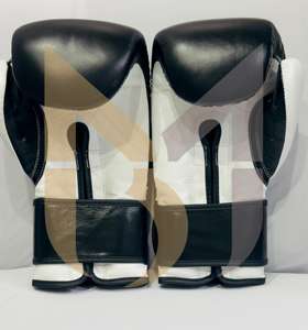 Guantes de Entrenamiento de Boxeo Último Modelo Sin Aros |   Dedo Completo |   Cierre de Gancho y Bucle |   Cuero Genuino |   Absorción de Humedad |   Tamaños de 8oz a 18oz - Product Image 4