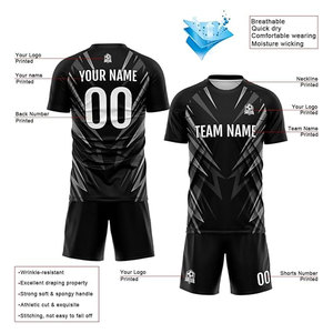 Custom Unisex Adult Header Lightweight Breathable <b>Soccer</b> Jersey Flag Pattern Comfortable Athletic Quick Dry Performance Training - Product Image 3