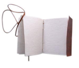 Journal Vegan Leather Custom Printing Hard Cover Journals <b>A4</b> A5 A6 White School Notebooks Blank Leather Journal Notebook - Product Image 3