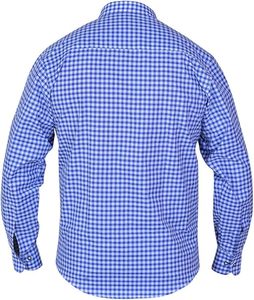 Chemise en twill à carreaux rouges bavaroises respirante 100% coton pour homme Onstyle Sports - Product Image 5