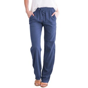 Pantalon de survêtement ample taille haute personnalisé avec logo pour femme – Joggers et pantalons de sport pour femme - Product Image 2