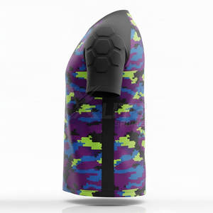 Jersey de Portero de Manga Corta con Diseño Personalizado OEM, Calidad Premium, Talla Grande, Absorbe la Humedad, para Clubes y Equipos - Product Image 6