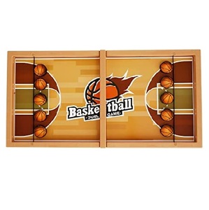 Jeu de table de hockey rapide en bois pour duel de fléchettes, jeux de société interactifs pour enfants, adultes et famille - Product Image 1