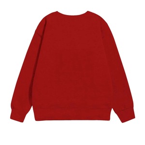 Sudadera de cuello redondo informal de manga larga de punto polar para niños con estampado de estrellas, diseño de manga regular, ropa de otoño e invierno - Product Image 2