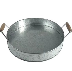 Bandeja galvanizada elegante y personalizable al por mayor que transforma momentos de servicio sencillos en experiencias con estilo. - Product Image 2