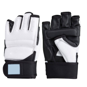 Factory Wholesale Custom Printed MMA <b>Gloves</b> Professional Training <b>Leather</b> Made MMA <b>Gloves</b> With Custom Packing - Product Image 1