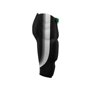 Mens <b>Padded</b> American Football Pants Belt Closure Fitted Athletic Practice Game Performance Sportswear Adult Football Apparel - Product Image 3