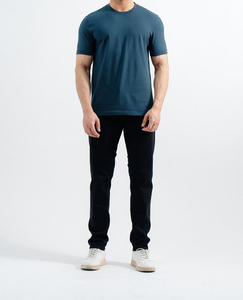 T-shirt pour homme de qualité supérieure, frais et léger pour l'été, vente en gros, fabrication sur mesure, 180 g/m², 100 % coton. - Product Image 5