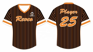 Bajo MOQ Ropa deportiva Uniforme de béisbol Tamaño personalizado Jersey de béisbol Ropa para jóvenes Jersey de béisbol - Product Image 2