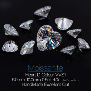 Piedra Suelta en Forma de Corazón, Cultivada en Laboratorio, Color D, VVS, Perforada con Láser, Tendencia en Joyería, Mejor Vendedor, Precio Directo de Fábrica al por Mayor - Product Image 6