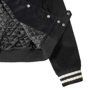 Chaqueta Cardura abotonada de lona de algodón para hombre, venta al por mayor, 2025, soporte marinero, invierno, equipo universitario de béisbol, estilo Letterman, inspirado en lana - Product Image 4