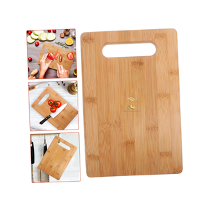 เขียงไม้ไผ่ธรรมชาติ เป็นมิตรกับสิ่งแวดล้อม สำหรับเตรียมอาหาร จำหน่ายส่ง - Product Image 6