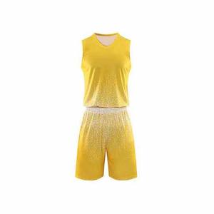 Uniforme de Baloncesto Sublimado Personalizado para Hombre, Jersey sin Mangas y Pantalones Cortos, Conjunto de Equipo con Colores y Logotipo, Servicio OEM - Product Image 4