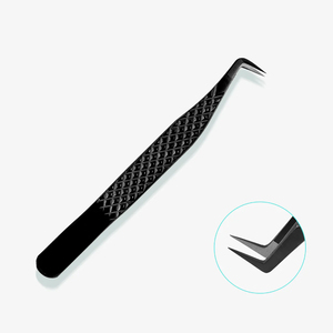 Pinzas Profesionales de Acero Inoxidable para Extensión de Pestañas, Pinzas de Alta Calidad para Extensión de Pestañas - Product Image 1