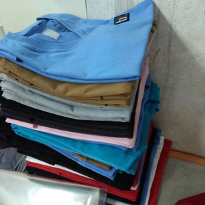 Slim Fit Basic Tee 100% <b>Combed</b> Cotton Multi-Color Private Label OEM/ODM Plain Blank Apparel V-Neck Undershirt For Men - Product Image 3