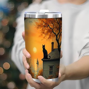 20oz Stainless Steel Tumbler Double Wall <b>Insulated</b> Custom Print Sublimation Blank Craft <b>Cup</b> For Personalized Design - Product Image 3