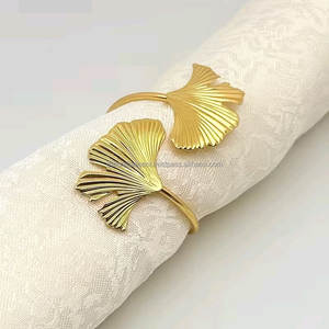 Anillo para Servilletas de Aluminio de Última Tendencia, Hecho a Mano, Diseño de Pájaro, Venta al por Mayor, Anillo Decorativo para Servilletas a Bajo Precio - Product Image 6