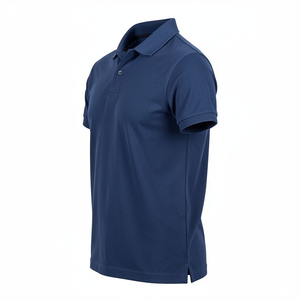 Chemises polo pour hommes, chemises polo de haute qualité pour hommes, t-shirt polo en coton, motif uni, manches courtes, qualité de marque - Product Image 3