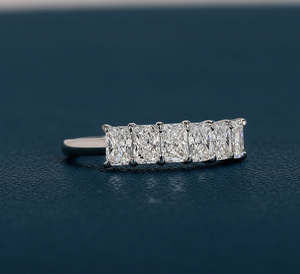 Anillo de Diamantes de 1.50 Quilates, Anillo de Compromiso con Diamante Creado en Laboratorio, Oro Blanco, Banda de Boda Radiante, Venta al Por Mayor - Product Image 2