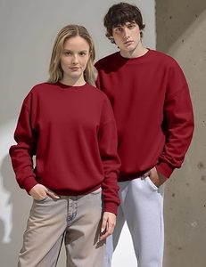 เสื้อสเวตเชิ้ตคอกลมผู้ชาย แขนยาว ลายพิมพ์ดิจิทัล แฟชั่นลำลอง ใส่ได้ในฤดูหนาว ผ้าฝ้าย 100% ทรงโอเวอร์ไซส์ - Product Image 2