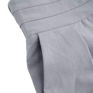 Pantalon de fitness respirant à séchage rapide pour femmes de haute qualité Logo personnalisé bas quantité minimale de commande mi-plat pour les activités intérieures décontractées en plein air été - Product Image 5
