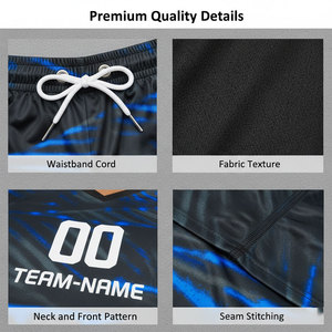 Uniformes de Fútbol de Manga Corta, 100% Poliéster, Transpirables, Estampados, Tallas Grandes, Servicio OEM, Precio al por Mayor, Ropa de Equipo para Verano - Product Image 5