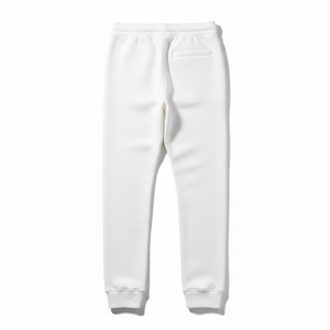 Pantalon de sport décontracté pour homme de haute qualité, grande taille, taille mi-haute, coupe ample, brodé, service OEM, en molleton peigné - Product Image 4
