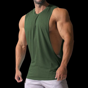 Men's Red <b>Superman</b> Logo Tank Top Crack Print O-Neck Casual Sleeveless <b>Shirt</b> - Product Image 5