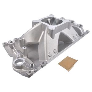 Vortec Single Plane Intake Manifold 52033 Small Block High Rise for Chevy 350 - Product Image 3
