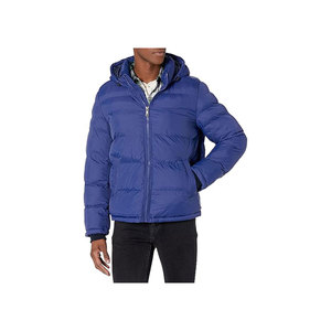 <b>Lightweight</b> Quilted Coated Puffer Baggy Oversized <b>Jacket</b> for <b>Men</b> Front Logo Comfortable Breathable - Product Image 4