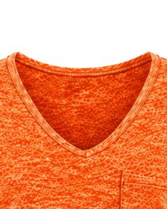 Camiseta Casual Personalizada con Cuello en V para Mujer, Manga Corta, Mezcla de Algodón, Suave y Ligera, con Bolsillo, para Uso Diario en Verano - Product Image 6