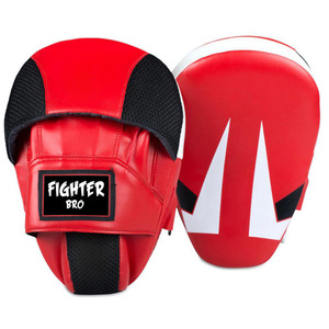 Boxing Focus Pads Global Trending Item Punch Mitts Kickboxing Training Hook And Jab Synthetic Leather Custom Size - Product Image 1