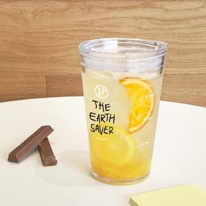 Vaso Transparente Ecozen para Fiestas, 17oz 500ml, Libre de BPA, Reutilizable, Duradero, de Plástico, para Café y Bebidas, para Hogar, Oficina, Cafetería, Personalizable - Product Image 1