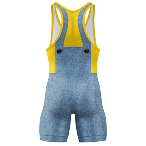 Sportswear Sublimated Wrestling <b>Singlets</b> Fitness Wears Reversible <b>Singlet</b> Breathable Gym Men <b>Singlets</b> Low Cut <b>Weightlifting</b> - Product Image 5