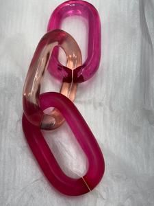 Coloridos y Grandes Eslabones de Cadena de Ángel de Resina Epoxi Transparente, Arte para Colgar en la Pared, Decoraciones de Estrellas Hechas a Mano, Artesanía de Uttar Pradesh - Product Image 4