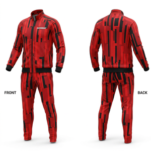 Survêtement de sport personnalisé en polyester sublimé, uniforme d'équipe personnalisé pour hommes et femmes, fabricant de vêtements de sport - Product Image 1