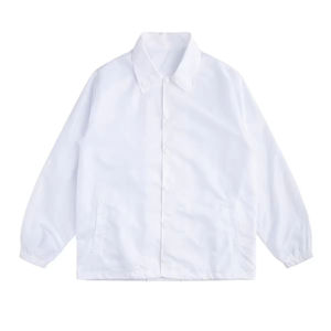 Men's Breathable Stand Collar <b>Coach</b> Jacket Solid Color Zipper Closure Casual Spring Wear Polyester Shell Training Jacket Men's - Product Image 4
