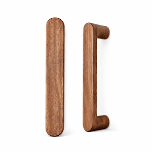 Tiradores y Manijas de Madera Maciza para Muebles, Armarios, Puertas - Ecológicos, Duraderos, para Dormitorio, Baño y Uso en Exteriores - Product Image 1