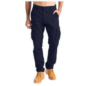 Pantalon cargo en toile décontracté et confortable, logo personnalisé, plusieurs poches, haute qualité, respirant, séchage rapide, pantalon de travail pour homme, extensible - Product Image 2