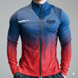 2026 Veste de sport d'hiver pour homme en toile à capuche, haute qualité, avec fermeture éclair, pour la course, l'entraînement en extérieur et la gym - Product Image 1