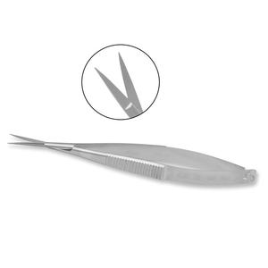 Tijeras Microquirúrgicas de Acero Personalizadas de 120 mm (4.34 Pulgadas), Rectas y Afiladas, Instrumento Quirúrgico para Uso Hospitalario, Certificación CE SurgiRight - Product Image 1