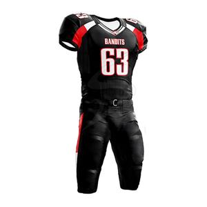 Meilleur Prix Logo Personnalisé Respirant Grande Taille Football Américain Uniforme Ensembles Manches Courtes Stretch Fit Tissu Vente à Chaud - Product Image 2