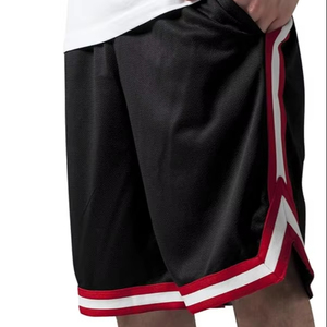 Pantalones Cortos Deportivos Casuales de Verano para Hombre, de Malla Sólida Transpirable de Secado Rápido, con Cordón Ajustable, Ideales para Baloncesto - Product Image 3