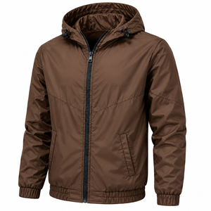 Veste coupe-vent imperméable de haute qualité pour homme, veste coupe-vent à capuche, streetwear, veste coupe-vent d'hiver, veste de pluie - Product Image 4